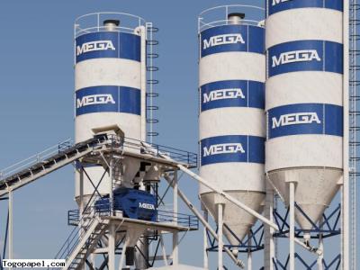 CENTRALE A BETON 90 m3 – MELANGEUR A DOUBLE ARBRE (ITALIEN)