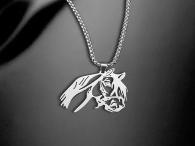 *🐴 Collier Tête de Cheval – Élégance & Passion Équine*  