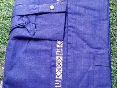 Veste, chemise col tulipe, tunique 