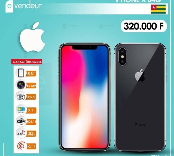 IPHONE X 64 GB
