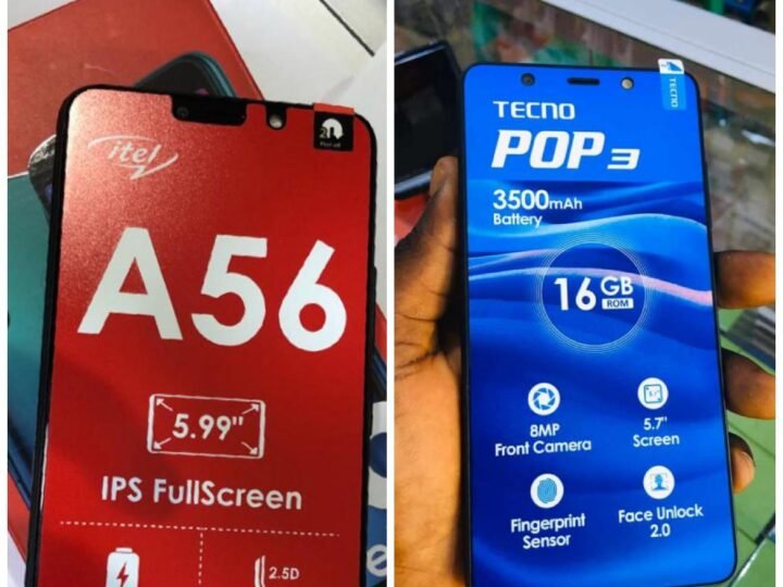 smart phone Itel, Tecno