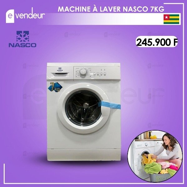 MACHINE A LAVER NASCO 7Kg