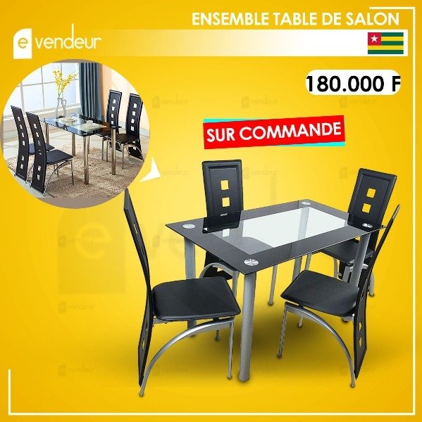 ENSEMBLE TABLE DE SALON