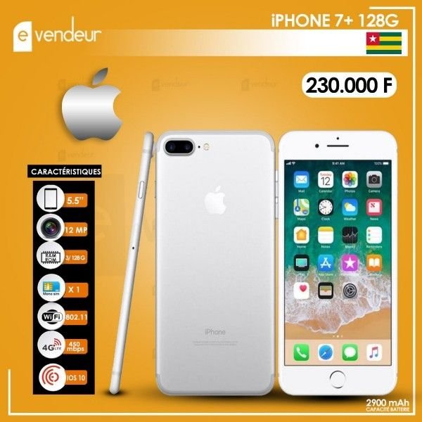IPHONE 7+ 128G