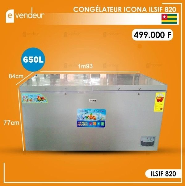 CONGÉLATEURS ICONA ILSIF-850