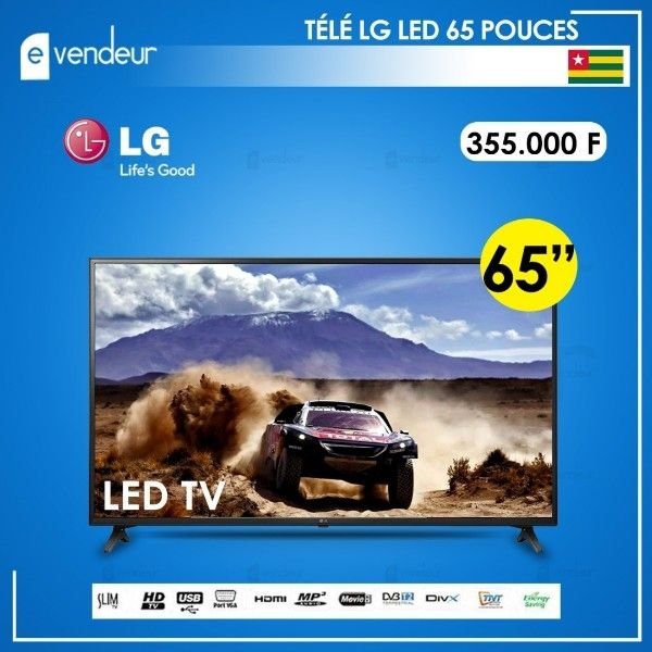 TÉLÉ LG LED 65 POUCES
