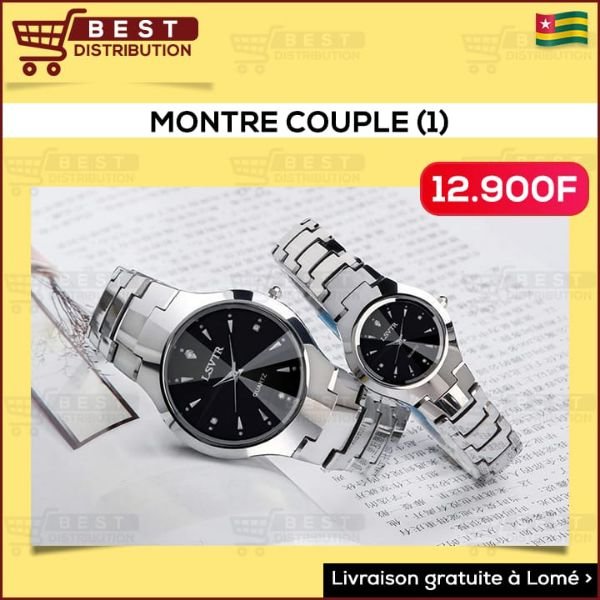 Montre pour couple homme & dame