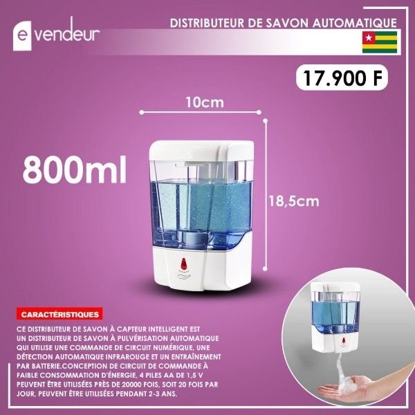 DISTRIBUTEUR AUTOMATIQUE DE GEL