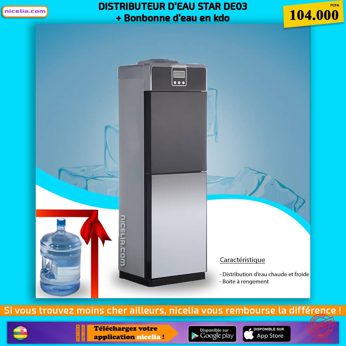 Distributeur d&rsquo;eau