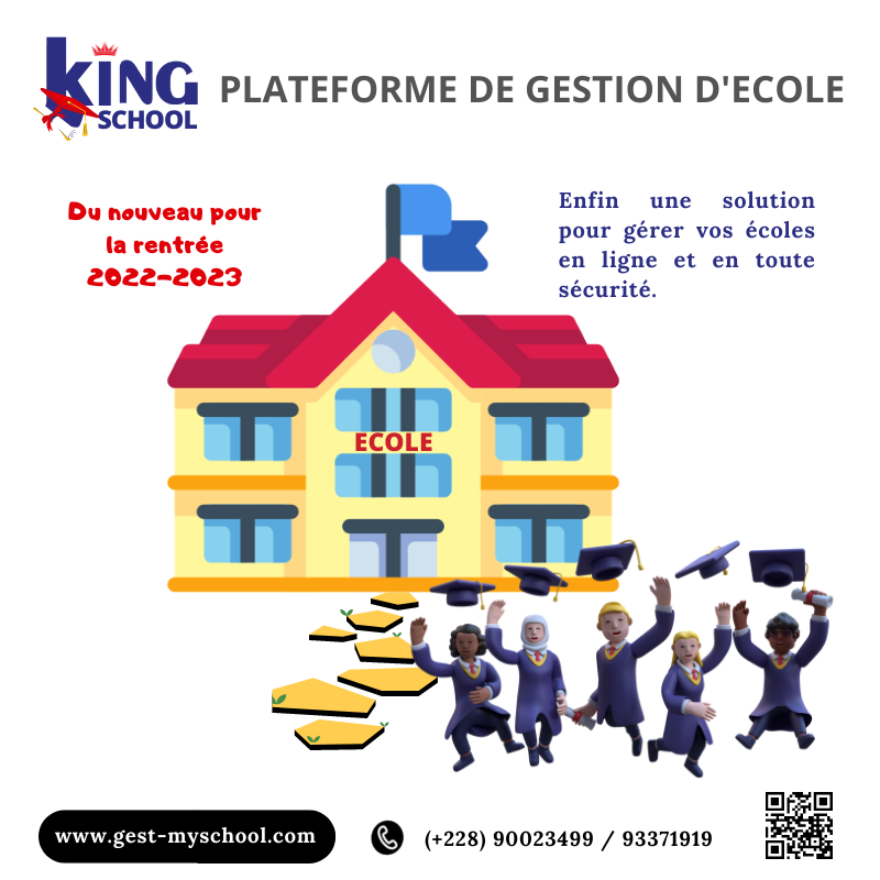 Optez pour Kingschool, la plateforme de gestion d&rsquo;école
