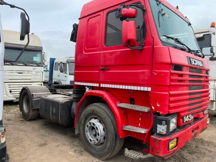 Scania 143H 450, tracteur, 6 roues