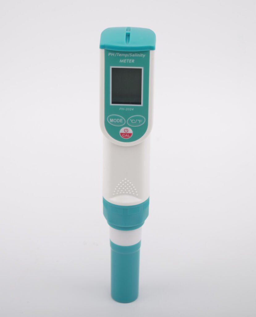 pH-2024 Testeur combiné pH/salinité/température