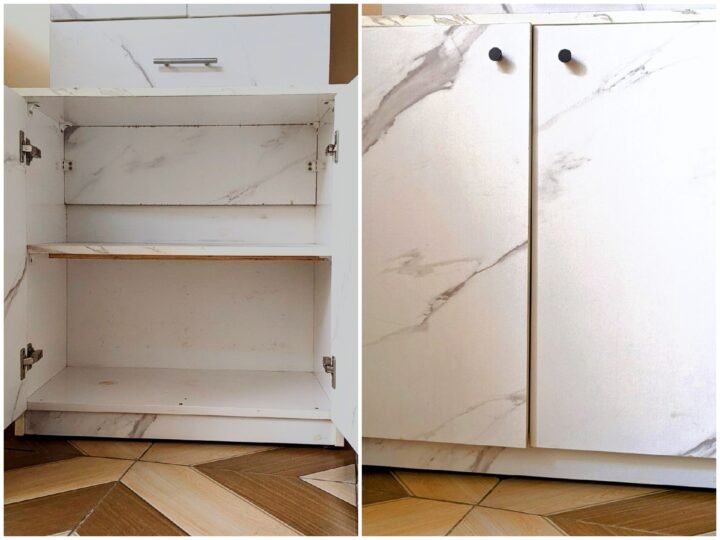 armoire de rangement de cuisine